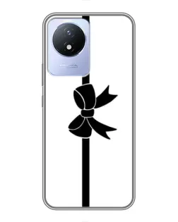 Чехол для Vivo Y02 с картинкой «Вертикальный бант» Чехол для Vivo Y02 с картинкой «Вертикальный бант»