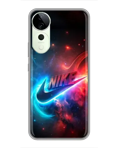 Чехол для Vivo Y04s с картинкой «Огненный логотип Nike» Чехол для Vivo Y04s с картинкой «Огненный логотип Nike»