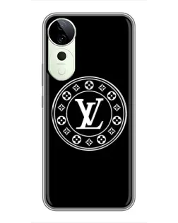 Чехол для Vivo Y04s с картинкой «LV — печать стиля»