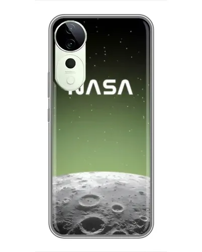 Чехол для Vivo Y04s с картинкой «NASA — лунный градиент» Чехол для Vivo Y04s с картинкой «NASA — лунный градиент»