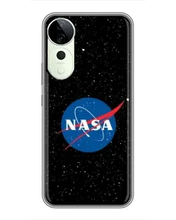 Чехол для Vivo Y04s с картинкой «NASA — звездное небо» Чехол для Vivo Y04s с картинкой «NASA — звездное небо»