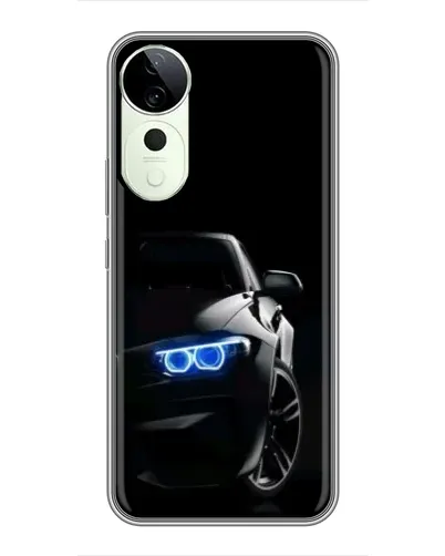 Чехол для Vivo Y04s с картинкой «BMW — ночной взгляд» Чехол для Vivo Y04s с картинкой «BMW — ночной взгляд»