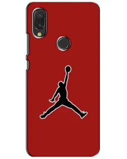 Чехол для Vivo Y11 с картинкой «Jordan Red Back»