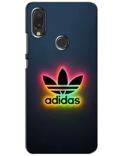 Чехол для Vivo Y11 с картинкой «Неоновый Adidas»