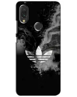 Чехол для Vivo Y11 с картинкой «Абстрактный дым Adidas»