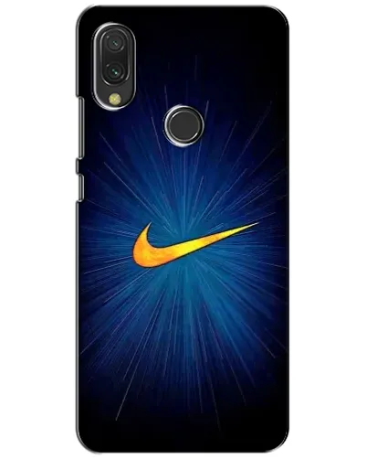 Чехол для Vivo Y11 с картинкой «Синий пульс Nike» Чехол для Vivo Y11 с картинкой «Синий пульс Nike»