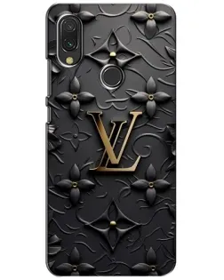 Чехол для Vivo Y11 с картинкой «Кожаная текстура LV»