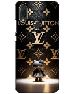Чехол для Vivo Y11 с картинкой «Монограмма с фигурой»