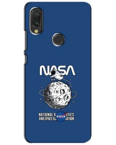 Чехол для Vivo Y11 с картинкой «NASA — лунная миссия»