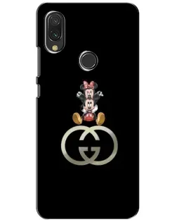 Чехол для Vivo Y11 с картинкой «Минни Маус на лого» Чехол для Vivo Y11 с картинкой «Минни Маус на лого»