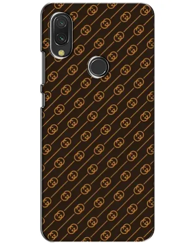 Чехол для Vivo Y11 с картинкой «Gucci — золотые диагонали»