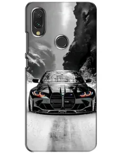 Чехол для Vivo Y11 с картинкой «BMW — акварельный дрифт»