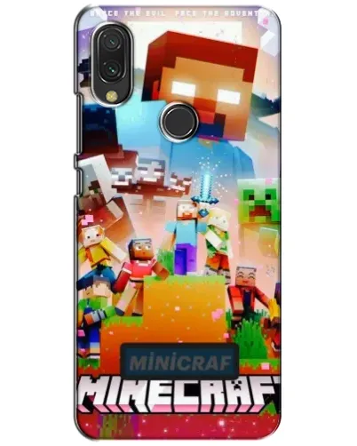 Чехол для Vivo Y11 с картинкой «Minecraft герои игры»