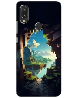 Чехол для Vivo Y11 с картинкой «Вид из пещеры»