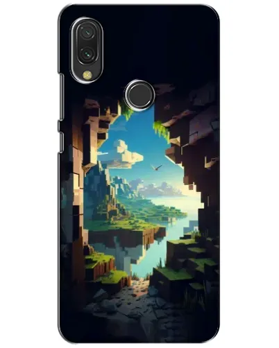 Чехол для Vivo Y11 с картинкой «Вид из пещеры»