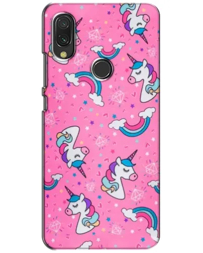 Чехол для Vivo Y11 с картинкой «Unicorn паттерн розовый» Чехол для Vivo Y11 с картинкой «Unicorn паттерн розовый»