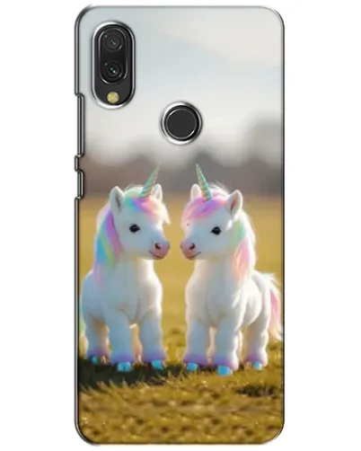 Чехол для Vivo Y11 с картинкой «Пара единорогов» Чехол для Vivo Y11 с картинкой «Пара единорогов»