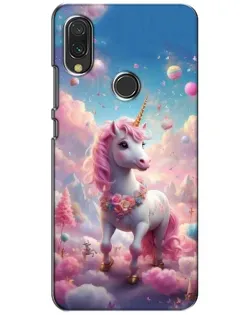 Чехол для Vivo Y11 с картинкой «Единорог среди облаков»
