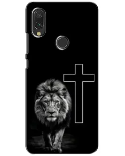 Чехол для Vivo Y11 с картинкой «Лев и Крест»