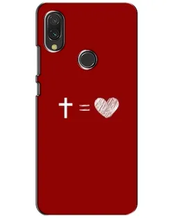 Чехол для Vivo Y11 с картинкой «Уравнение любви»