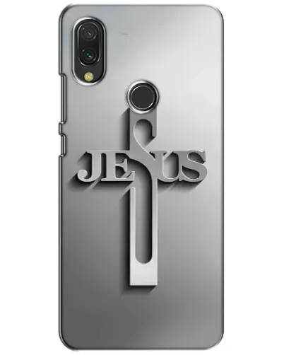 Чехол для Vivo Y11 с картинкой «Металлический крест Jesus» Чехол для Vivo Y11 с картинкой «Металлический крест Jesus»