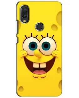 Чехол для Vivo Y11 с картинкой «Губка Боб улыбка»