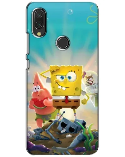 Чехол для Vivo Y11 с картинкой «Спанч Боб победитель»