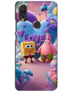 Чехол для Vivo Y11 с картинкой «Губка Боб Патрик»