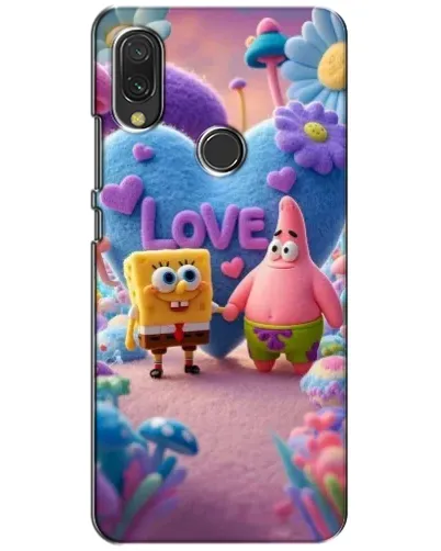 Чехол для Vivo Y11 с картинкой «Губка Боб Патрик»