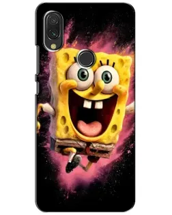 Чехол для Vivo Y11 с картинкой «Взрывной Спанч Боб»