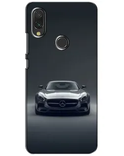 Чехол для Vivo Y11 с картинкой «Mercedes на черном»