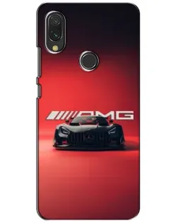 Чехол для Vivo Y11 с картинкой «Mercedes AMG — красная линия»
