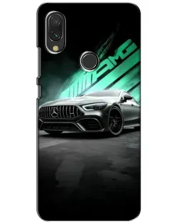 Чехол для Vivo Y11 с картинкой «Темный Mercedes AMG»
