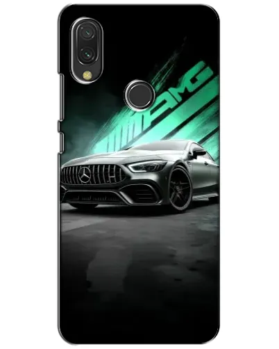 Чехол для Vivo Y11 с картинкой «Темный Mercedes AMG»