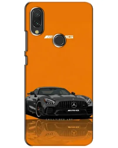 Чехол для Vivo Y11 с картинкой «Оранжевый Mercedes AMG»