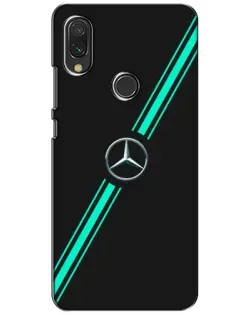 Чехол для Vivo Y11 с картинкой «Спортивные линии Mercedes»