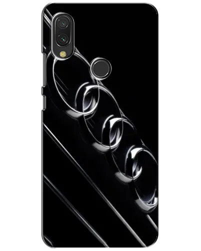 Чехол для Vivo Y11 с картинкой «Audi — абстрактные кольца»