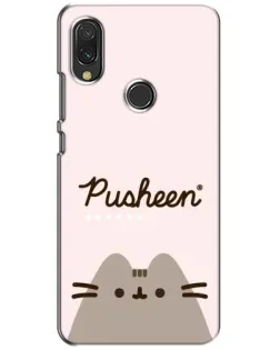 Чехол для Vivo Y11 с картинкой «Pusheen логотип» Чехол для Vivo Y11 с картинкой «Pusheen логотип»