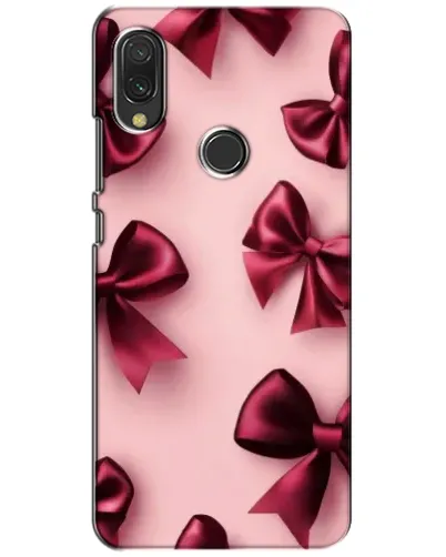 Чехол для Vivo Y11 с картинкой «Бордовый атлас»