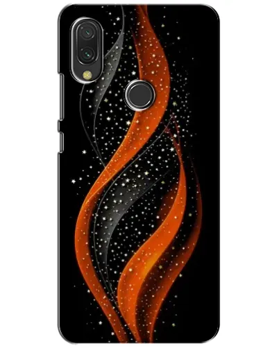 Чехол для Vivo Y11 с картинкой «Огненная звездная волна»