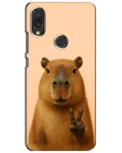 Чехол для Vivo Y11 с картинкой «Капибара виктория» Чехол для Vivo Y11 с картинкой «Капибара виктория»