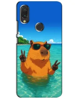Чехол для Vivo Y11 с картинкой «Морская капибара» Чехол для Vivo Y11 с картинкой «Морская капибара»