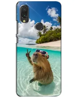 Чехол для Vivo Y11 с картинкой «Капибара на море» Чехол для Vivo Y11 с картинкой «Капибара на море»