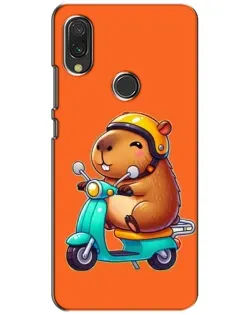 Чехол для Vivo Y11 с картинкой «Капибара на скутере» Чехол для Vivo Y11 с картинкой «Капибара на скутере»