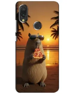 Чехол для Vivo Y11 с картинкой «Капибара с пиццей» Чехол для Vivo Y11 с картинкой «Капибара с пиццей»
