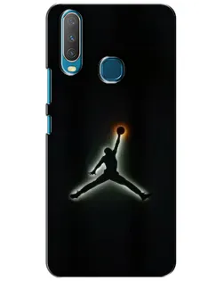 Чехол для Vivo Y15 с картинкой «Jordan Gradient Logo»