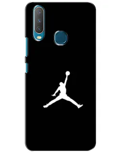 Чехол для Vivo Y15 с картинкой «Jordan Silhouette»