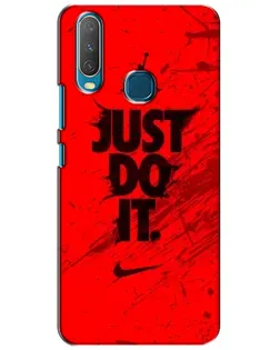Чехол для Vivo Y15 с картинкой «Nike Just Do It»