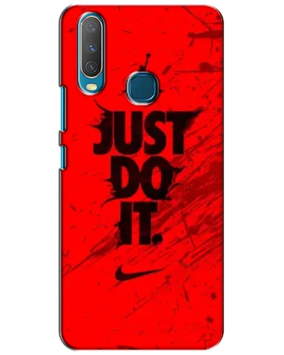 Чехол для Vivo Y15 с картинкой «Nike Just Do It»