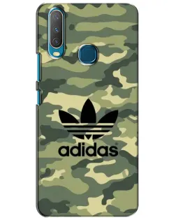 Чехол для Vivo Y15 с картинкой «Милитари стиль Adidas» Чехол для Vivo Y15 с картинкой «Милитари стиль Adidas»